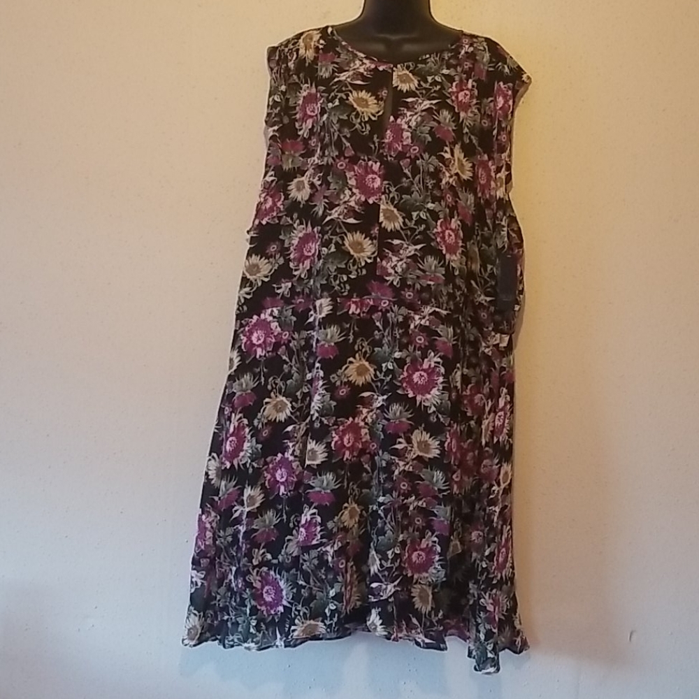 RACHEL Rachel Roy Floral Print Dress size 22W